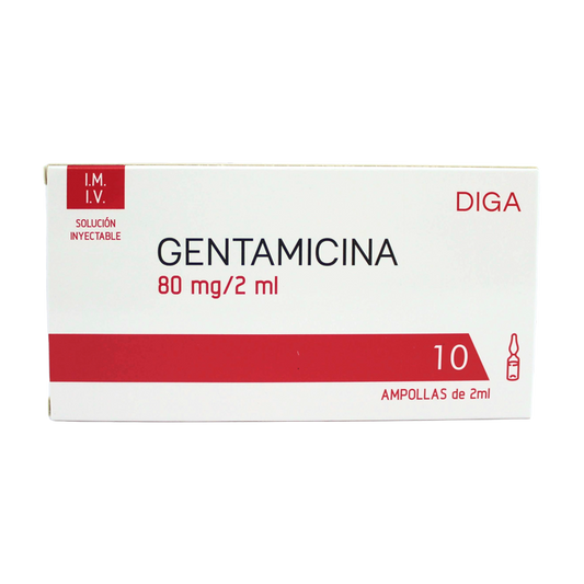 Gentamicina 80mg / 2ml