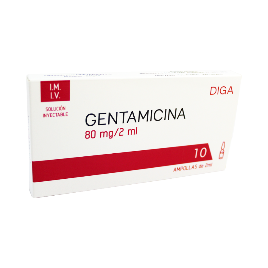 Gentamicina 80mg / 2ml