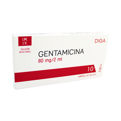 Gentamicina 80mg / 2ml