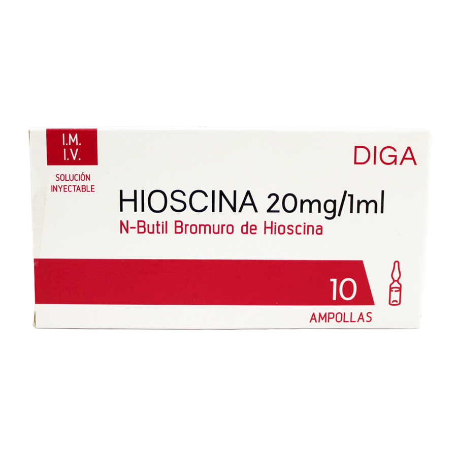 Hioscina 20mg / 1ml