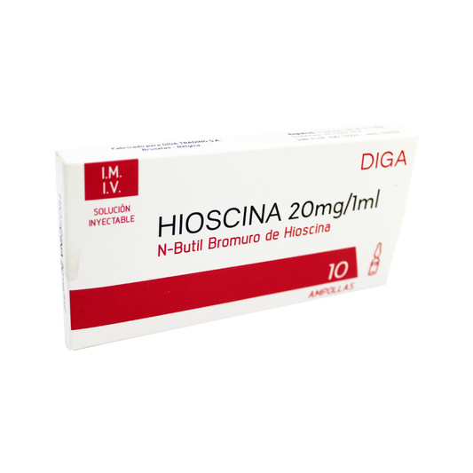 Hioscina 20mg / 1ml