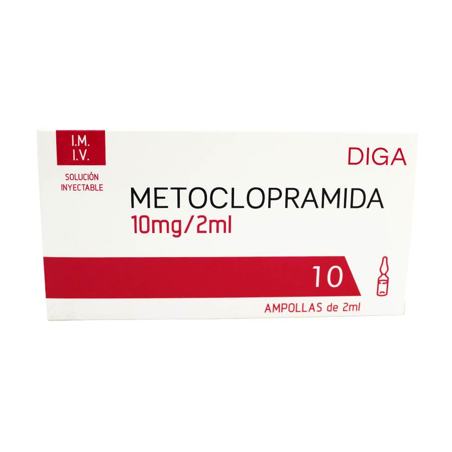 Metoclopramida 10mg / 2ml