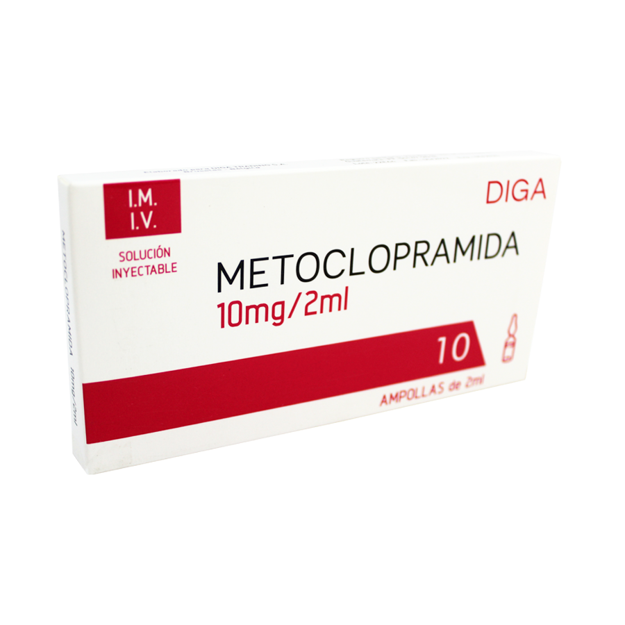 Metoclopramida 10mg / 2ml