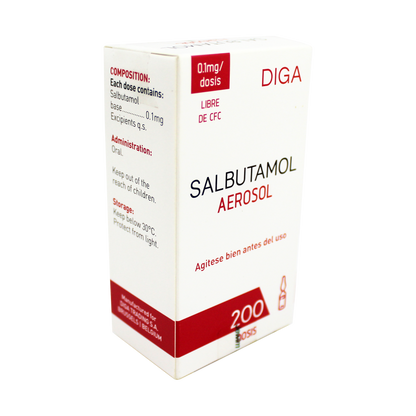 Salbutamol 100 µg/dosis